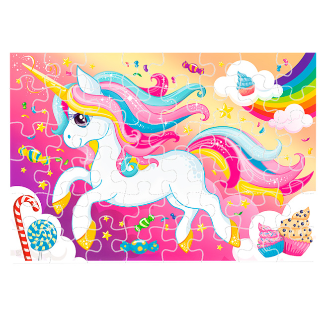TF Пазлы "100" - Beautiful unicorn, 43130