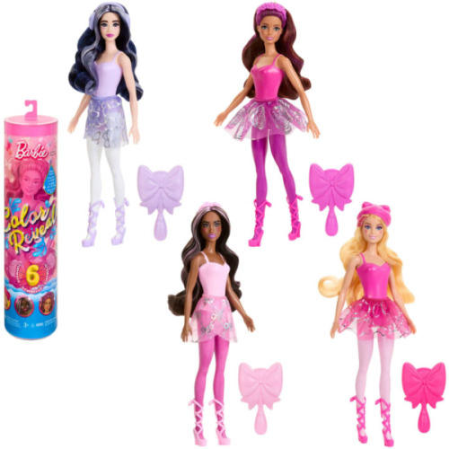 Кукла Barbie Color Reveal «Балетная серия с аксессуарами» HRK17