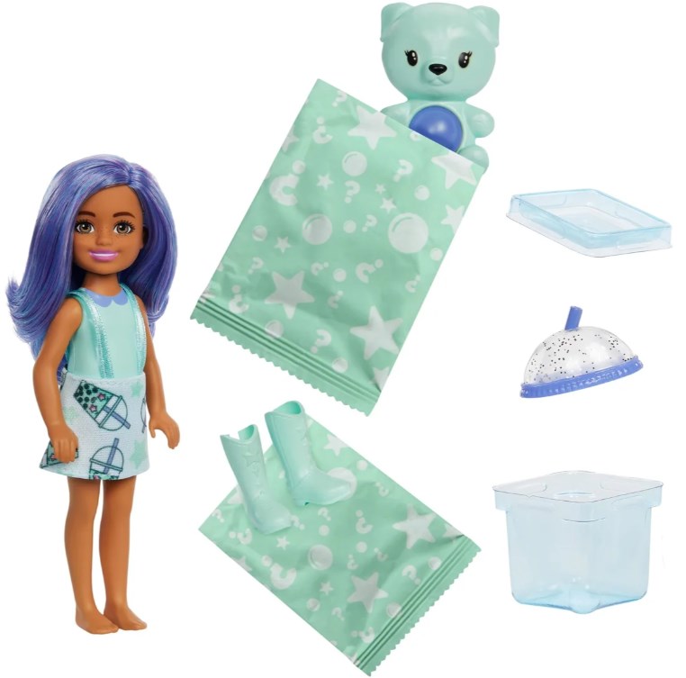 Кукла Barbie Pop Reveal,seria Bubble TeaHRK63