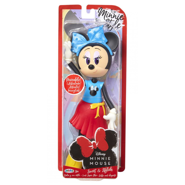 Кукла Minnie Mouse с Голубым Бантиком JKMM20760
