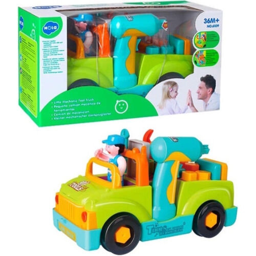 Машинка Hola Toys с инструментами 78919