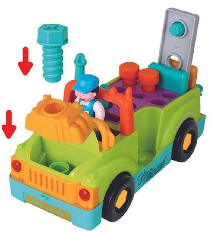 Машинка Hola Toys с инструментами 78919