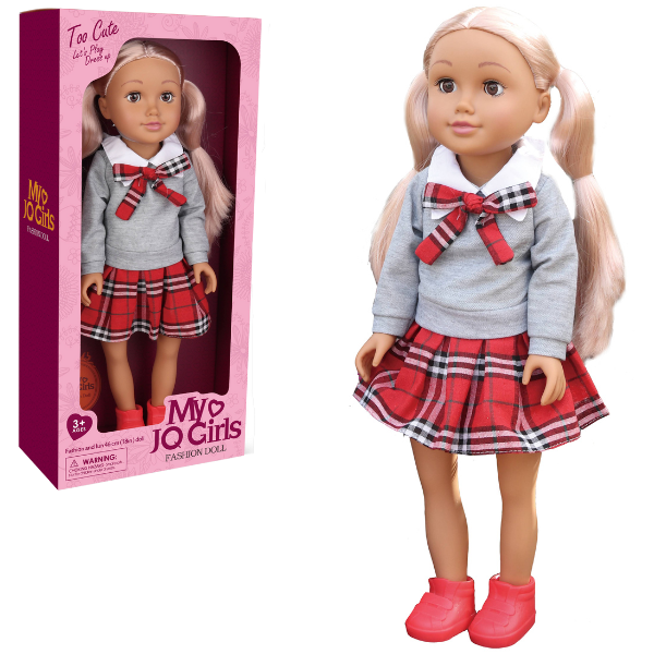 Кукла в школьной форме, 45 см код 2230