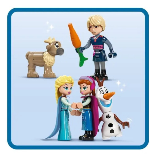 LEGO Disney Princess - Ледяной дворец Эльзы 43244