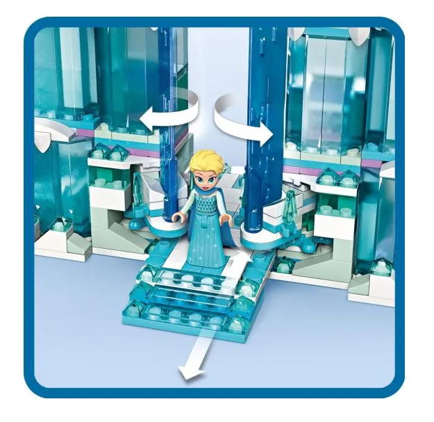 LEGO Disney Princess - Ледяной дворец Эльзы 43244