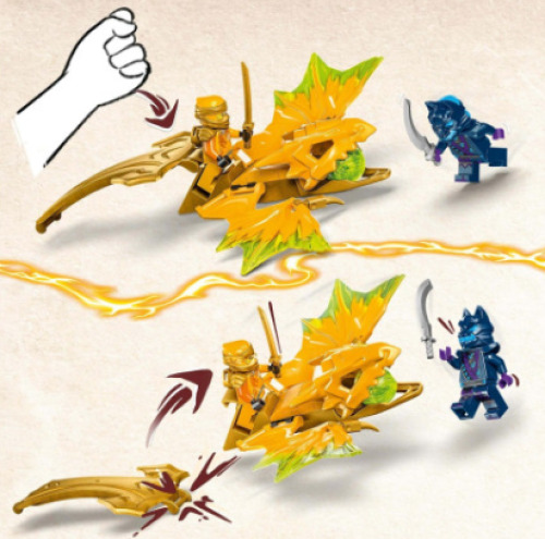 Lego Ninjago Конструктор "Удар восходящего дракона Арина" (27 дет.) 71803