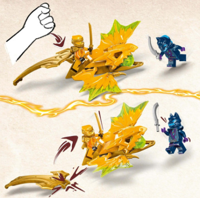 Lego Ninjago Конструктор "Удар восходящего дракона Арина" (27 дет.) 71803
