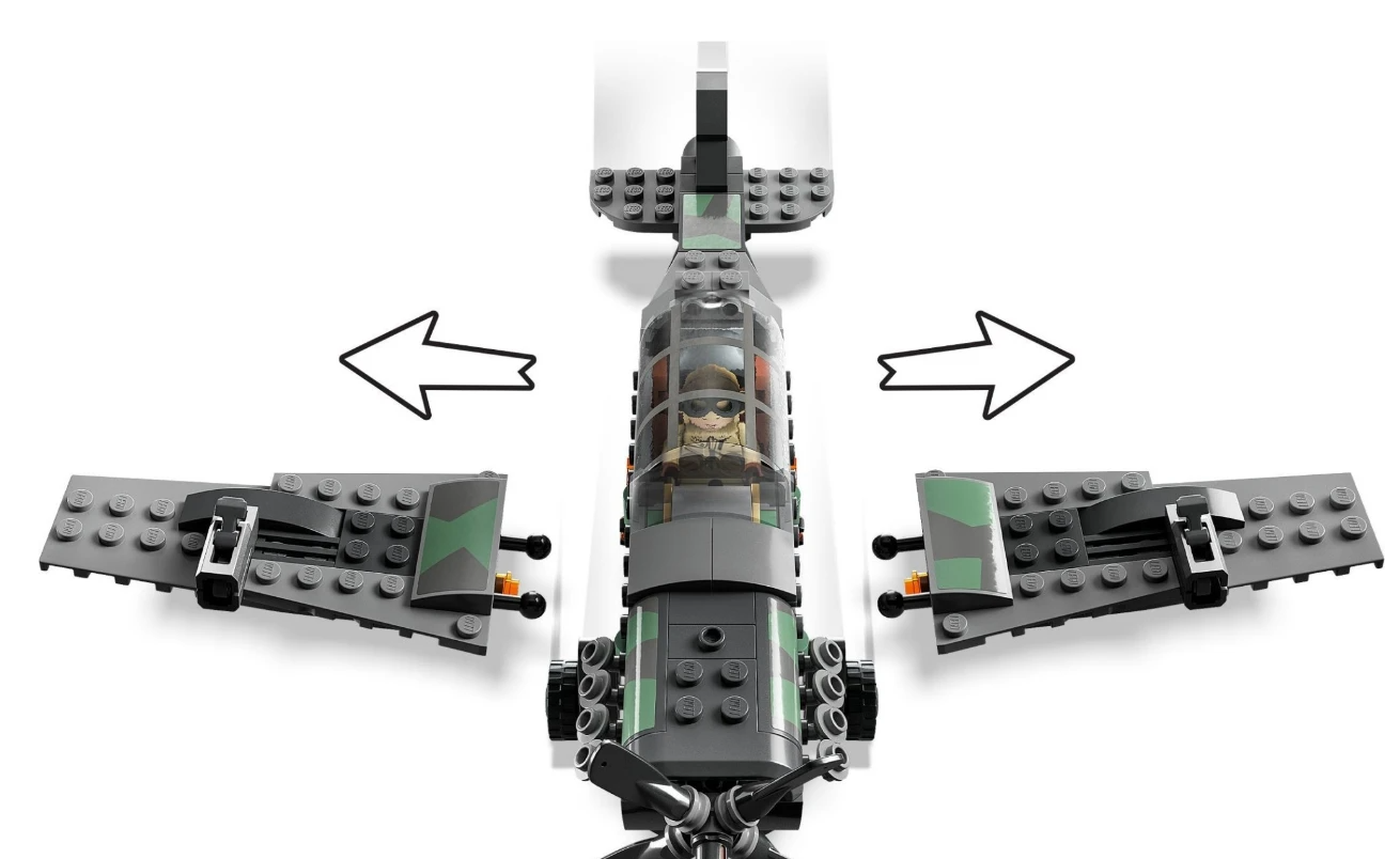 Конструктор Lego Indiana Jones: Fighter Plane Chas 77012