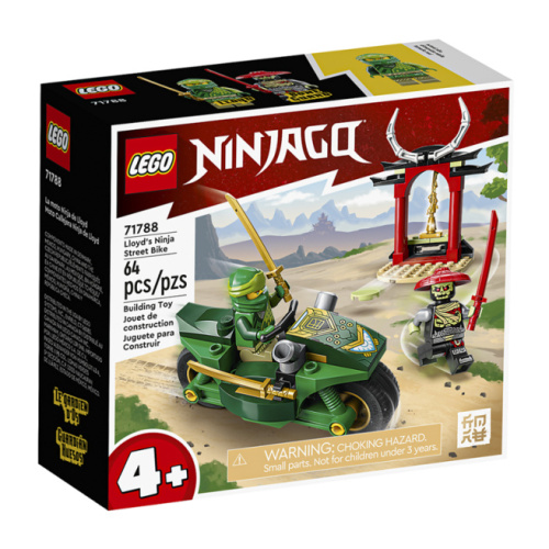 Конструктор LEGO Ninjago Уличный велосипед ниндзя Ллойда 71788