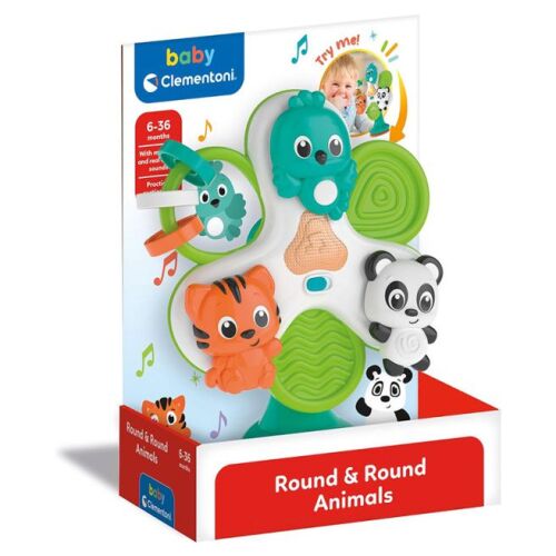 Интерактивная игрушка CL – Вращающиеся животные 17915