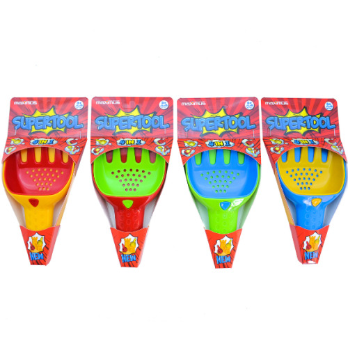 Super set 4 în 1 pentru nisip, 4 culori (MX5495)