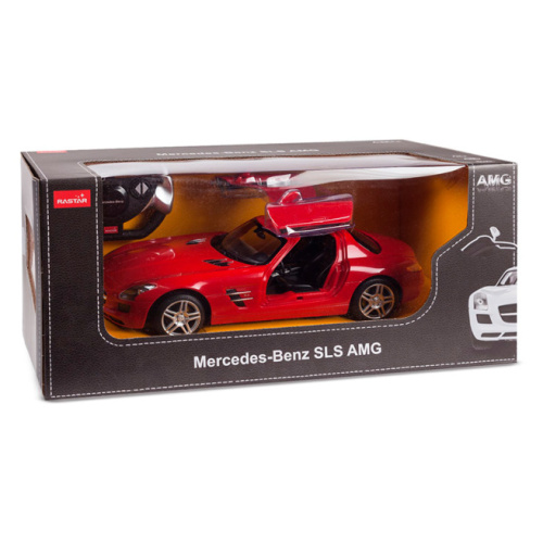 Машина на радиоуправлении RASTAR 1:14 Mercedes SLS, красная 27038