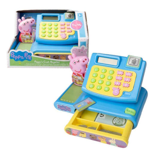 Jucărie HTI 1684937 Casa de marcat cu accesorii Purcelușa Peppa 1684937