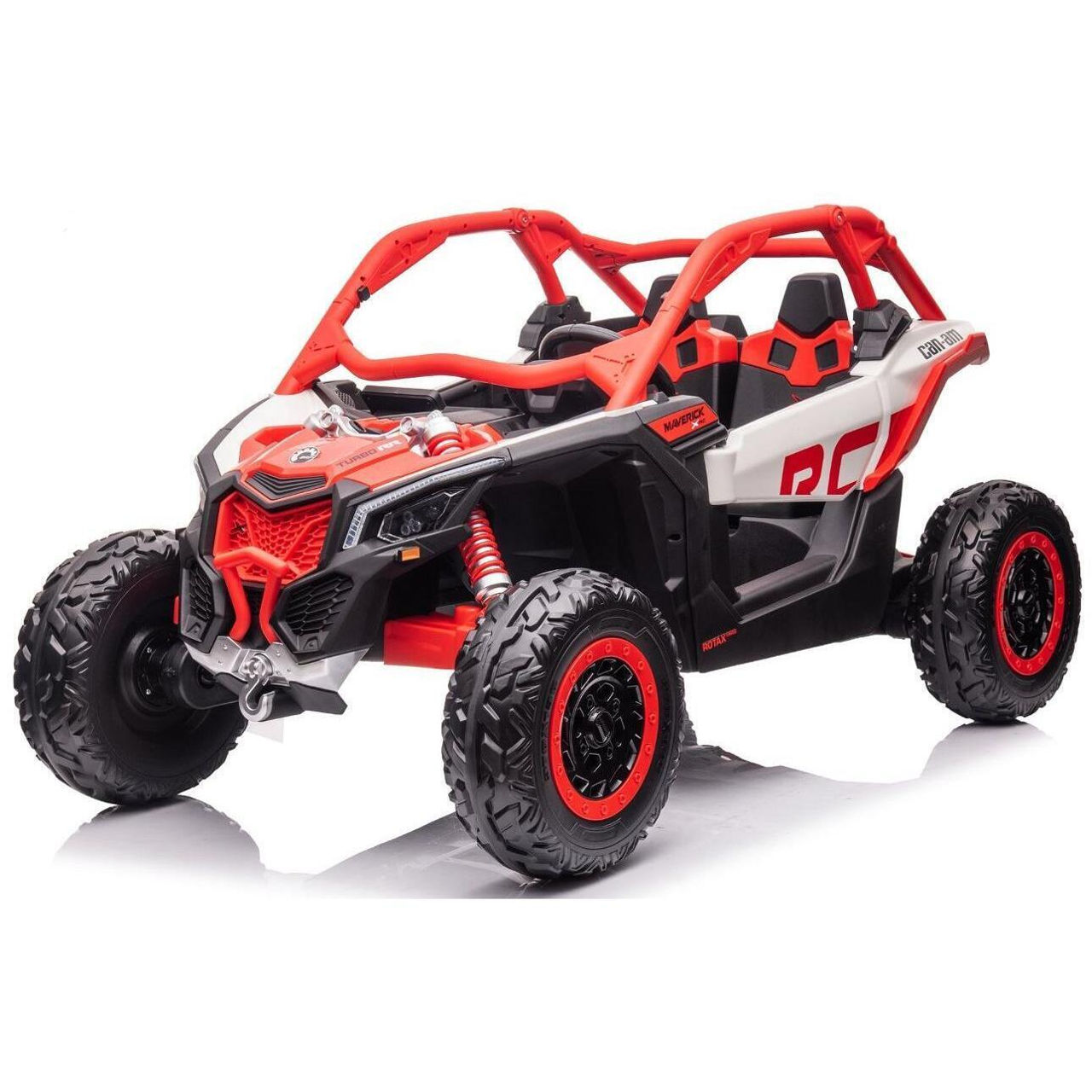 Mașină electrică pentru copii Richi CA001/3 rosie UTV CA001/3