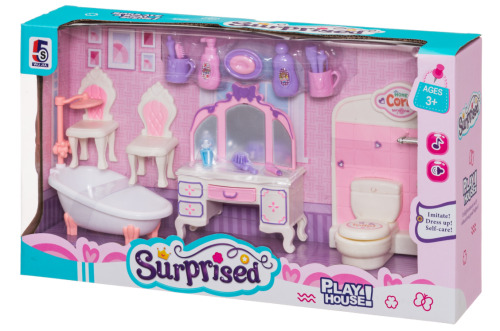 Игровой набор мебели для ванной комнаты «Сюрприз» 752062