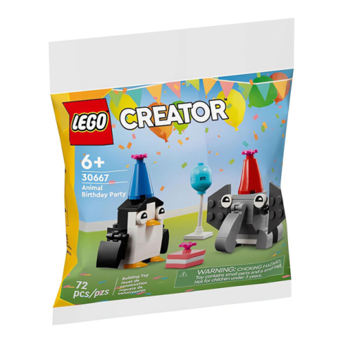 Конструктор LEGO Creator День рождения зверей 30667