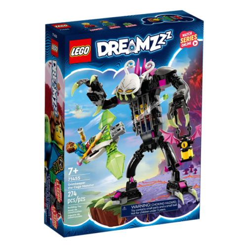 Конструктор LEGO Dreamzzz Мрачный хранитель монстра в клетке 71455