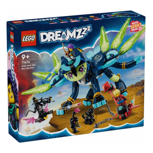 Конструктор LEGO Dreamzzz Зои и кот-сова Зиан 71476
