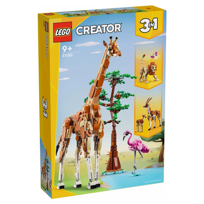 Конструктор LEGO Creator Дикие животные сафари 31150