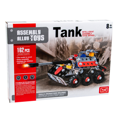 Конструктор метал. "Tank" 162 дет. 173004