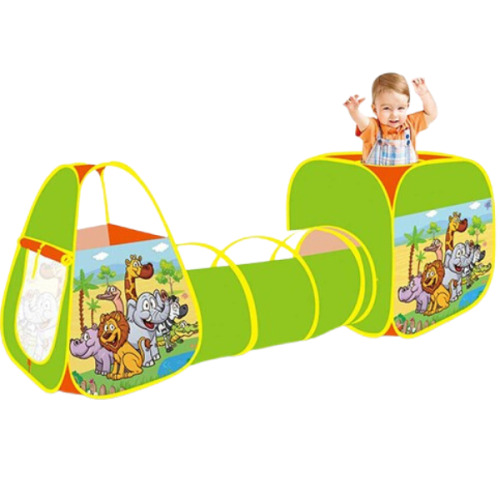 Игровой тоннель с палаткой и игровым кубом 606-102-10D