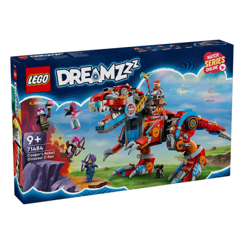 Конструктор LEGO Dreamzzz Робот-динозавр Купера C-Rex 71484