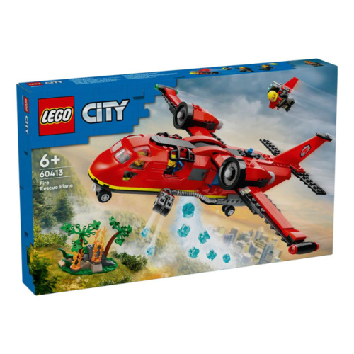 Конструктор LEGO City Пожарно-спасательный самолет 60413