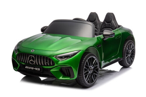 Электромобиль Mercedes Benz SL63 AMG 24V 4WD зеленый глянец DK-SL63