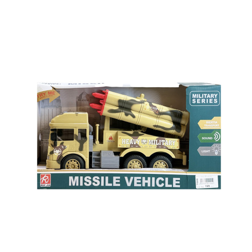 Camion cu inertie 1:14 "Missile Launcher Truck"  RJ3372A