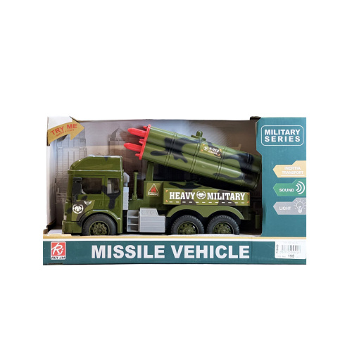 Camion cu inertie 1:14 "Missile Launcher Truck"  RJ3372A