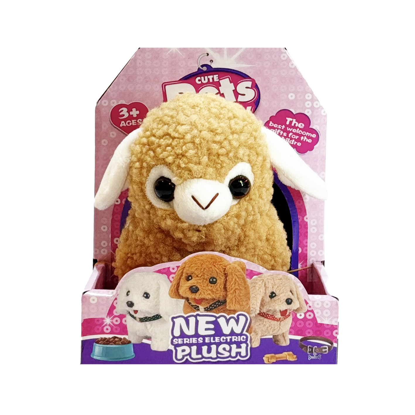 Инетерактивная плюшевая овечка "Pets Family'' 667-115