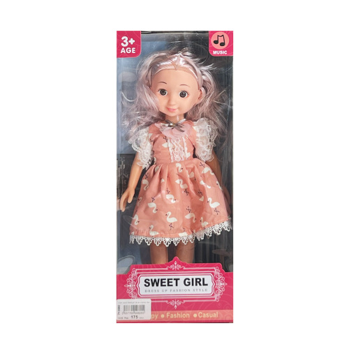 Кукла "Sweet girl" 36 см в платье  T4291
