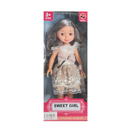 Кукла "Sweet girl" 36 см в платье  T4291