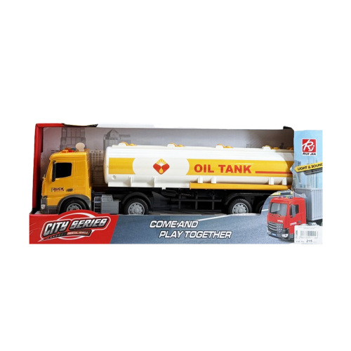 Инерционная цистерна 1:18, (свет/звук),  RJ3364
