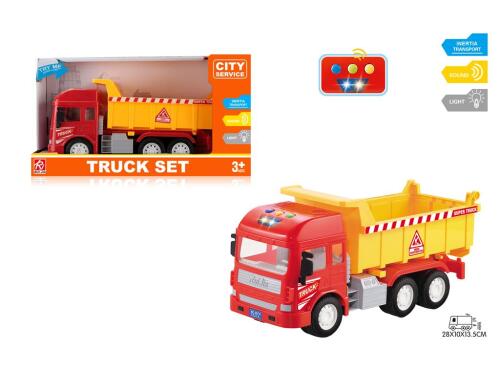 Camion cu inertie 1:14 (lumina, sunet) RJ6671-4
