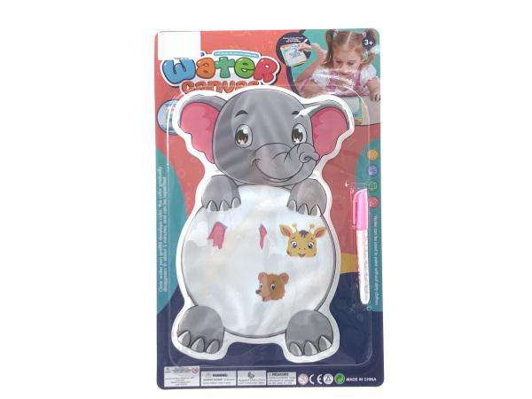 Книга раскраска водой "Слоник" A5123-1