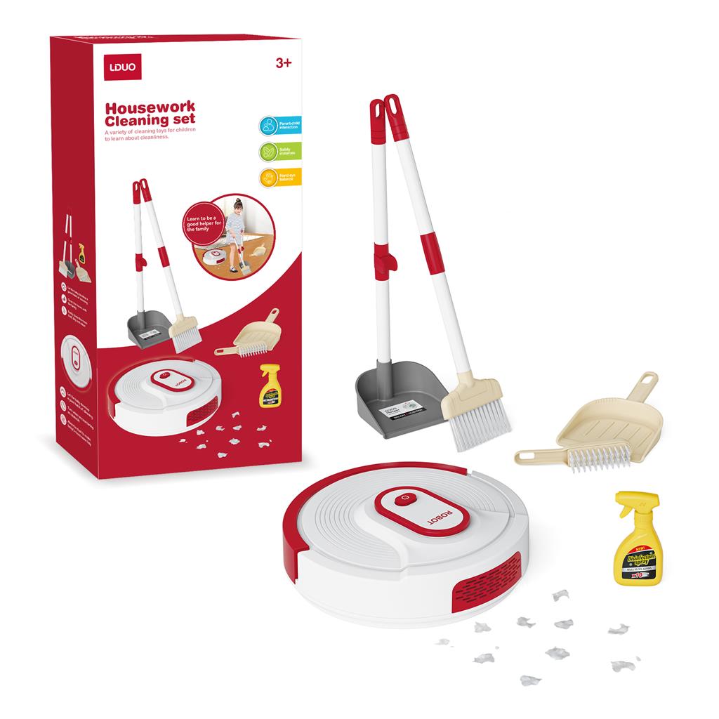 Set de joaca "Curatenie" cu aspirator-robot 86007