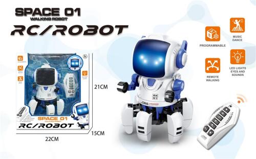Робот танцующий на п/у "Space 01" со светом и звуком J1066A