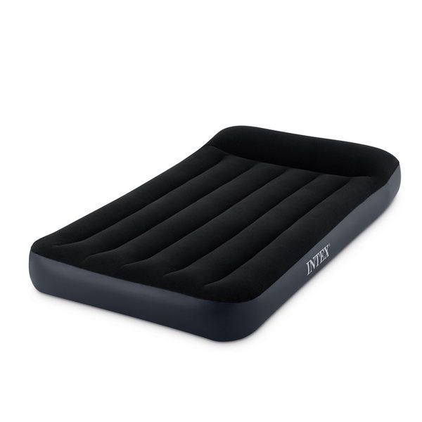 INTEX Надувной матрас “Velur Classic” 99x191x25 см с подголовником, до 136 кг 64141