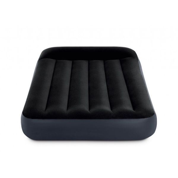 INTEX Надувной матрас “Velur Classic” 99x191x25 см с подголовником, до 136 кг 64141