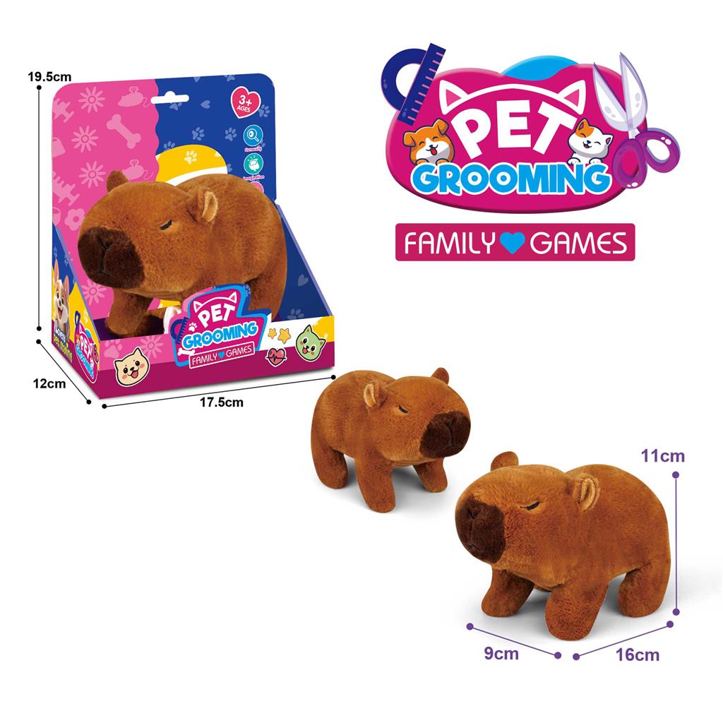 Инетерактивный плюшевый капибара "Pets Family'' G-1O