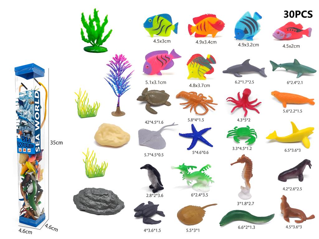 Set animale marine, 24 buc. H0323D