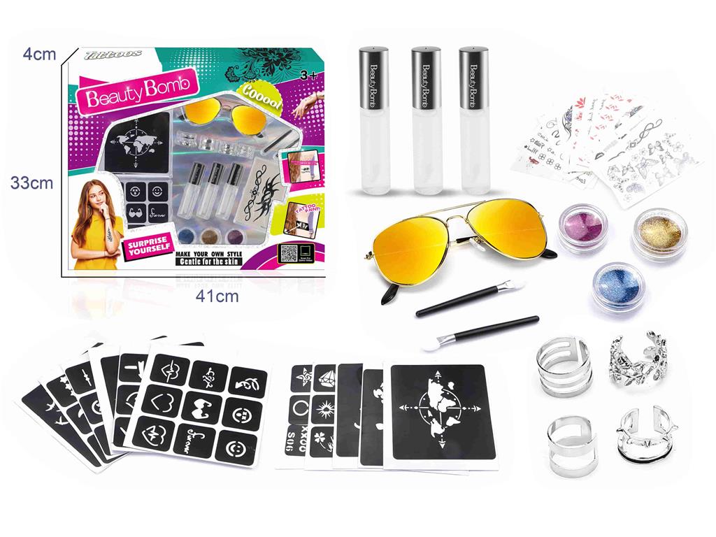 Set de joaca tatuaje "Beauty Bomb" RY6278