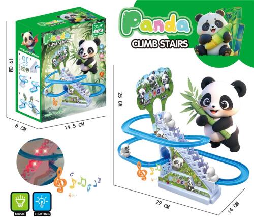 Интерактивная игрушка "Panda escalator track" 6688-9