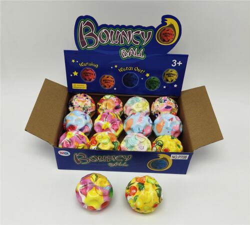 Игрушка антистресс мячик "Fruit" 7см P708