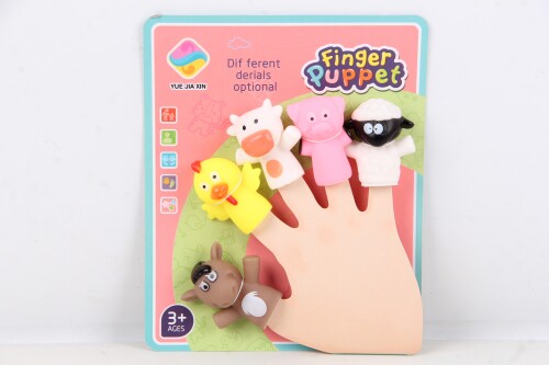 Набор пальчиковый театр "Finger Puppet", 5шт 1942605