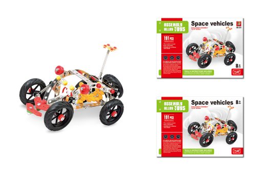 Конструктор метал. "Space vehicles" 191 дет. 516