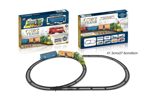 Игровой набор Железная дорога "Clasic", свет/звук 8004