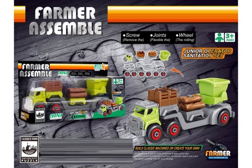 Игровой набор "Farmer Assemble" сборная модель 269-43