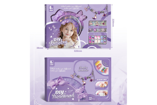 Игровой набор для девочек c обручем "Beauty" PX66072-3